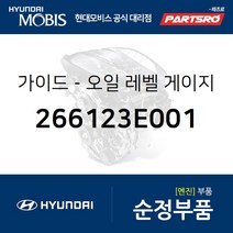 오일 레벨 가이드(파이프) (266123E001) 그랜저TG 싼타페 현대모비스부품몰