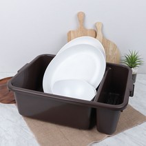 오메가키친 sk 식기수거함 분리형 더블 뚜껑별도 버싱박스 그릇수거함 설거지 업소용 수저통 그릇통, 삼.식기수거함 더블(185303)