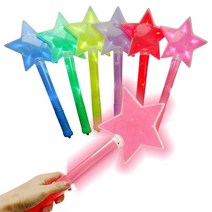 ZAI817504야광봉 [별봉] 야광봉/야간행사/야광팔찌/콘서트, LED리본머리띠(레 드)