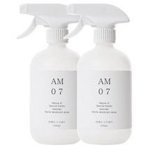 몬트 라벤더향 섬유살균탈취제 500ml, 2개
