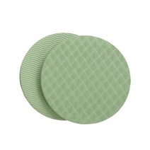 1 쌍 170x15MM 두께 휴대용 소형 라운드 무릎 패드 요가 매트 피트 미끄럼 팔꿈치 손 지원 디스크 쿠션, a pair grass green