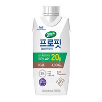 매일 셀렉스 웨이프로틴 초콜릿, 330ml, 20개