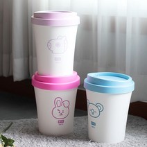BT21 배치할수있는 스윙미니휴지통 어느곳에도 371382EA, 쿠팡@ 휴지통_망