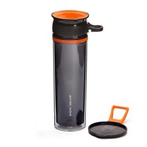 WOW GEAR 360 이중 벽 트라이탄 물병 핑크 591 ml / 600 ml, ORANGE