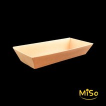 HS 크라프트 종이트레이 3호 베이커리포장용기 베이커리종이용기 샌드위치종이용기 빵포장용기 빵용기 빵종이용기 샌드위치용기 1000개