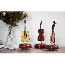 피아노 테이블 인테리어소품 현악기 오르골 멜로디장식 뮤직박스 선물 진열장, 기타