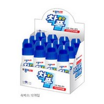 종이나라/ 600 착붙는풀 50ml/12개입 갑판매 착풀 액체괴물 액괴, 본상품