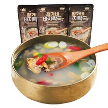 고창 정가네 바지락국 조갯살 즉석식품 속풀이 조개탕 바지락탕 밀키트 500g x 6팩
