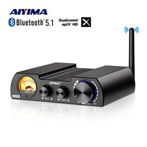 AIYIMA A08 Pro TPA3255 블루투스 5.0 파워앰프 300Wx2 스테레오 오디오 앰프 스피커 가정용 앰프 VU 미터 앰프, A08 PRO만 전원 공급 없음