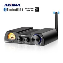 AIYIMA A08 Pro TPA3255 블루투스 5.0 파워앰프 300Wx2 스테레오 오디오 앰프 스피커 가정용 앰프 VU 미터 앰프, A08 PRO만 전원 공급 없음, 1.Only A08 PRO