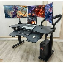 컴퓨터게임 테이블 리클라이너 데스크탑 노트북받침대, B타입