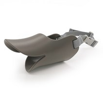 부리 훈련 마스크 오리 물림방지 플라스틱 진돗개 물마실수있는 반려견 입질 개입마개, 【타입 6】카라 오리 부리 커버, XXL-6호(입둘레 37-43cm 참조) 권장 100-