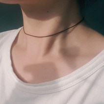 임자LIMJA 무알러지 써지컬마감 실초커 목걸이 실목걸이 초커 알러지없는목걸이 녹슬지않는목걸이 끈목걸이 심플한목걸이 미니멀목걸이 여자목걸이 힙한목걸이 여름목걸이 칼라목걸이 무알러지