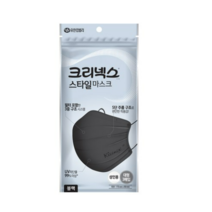 크리넥스 스타일마스크 블랙 성인용 대형 3매입, 11개