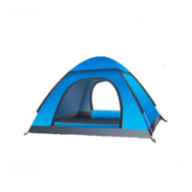 원터치 텐트 접이식 자동텐트 자외선차단 방수텐트 STT2103002Z, 3-4인:길이200×너비200×높이130(cm), 하늘색