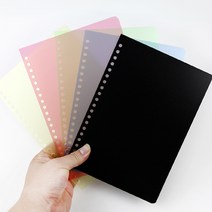 PVC PP 제본표지 제본커버 A4 (타공있는 제품), PP커버(A4), 그린