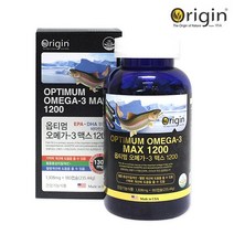 픽스리빙 오리진옵티멈오메가-3맥스1200(1 308mg x 180캡슐), 1개, 상세페이지 참조, 180정