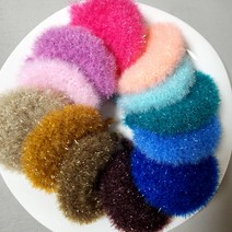 두툼한 두겹 호빵수세미(4개입), 1봄꽃세트