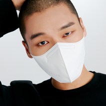 콜로레 KF94 새부리형 컬러 마스크 5컬러 정식판매점, 중형, 화이트, 20매
