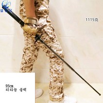 셀럽당 블레이드 솔리드 롱스트레치 스틱 차량용 호신용품, (37 인치) 95cm 티타늄 블랙 + 1개