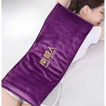 찜질기 소금 굵은 기구 가열 온열 통증 치료 목 뜸, 스트랩퍼플(크리스탈벨벳+소금팩+커버탈부착)