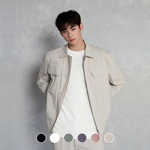 지오다노 NEW 헤비코튼 솔리드 긴팔 티셔츠 023502 (01블랙)