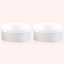 창문 현관문 틈새 문틈 투명 바람 막이 문풍지 2p, 넓은 투명 문풍지 32mm x 10m 2p