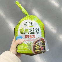 [풀무원] 톡톡 열무김치(400g)x4개, 단품