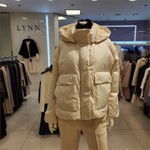 린 NC13 후드 빅포켓 다운점퍼 LODJMJ5200