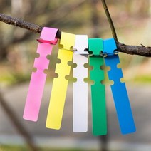 나무 리본 띠 라벨 네임택 이름표 100P, 블루