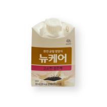 뉴케어 고소한 검은깨 노인 환자 영양식 유동식 건강식 어르신 식사대용음료 대상뉴케어