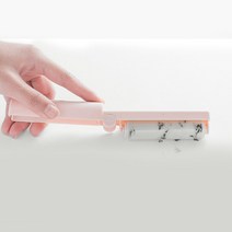 옷먼지제거 테이프 핫멜트 롤클리너 고양이털제거 머리카락청소, 옐로우