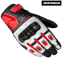 [스피디 SPIDI] C88 G-CARBON SHORT GLOVE G-카본 숏 글러브, BLACK/RED(021)