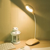 디월스 아이스크림 LED 데스크램프 충전가능 TD7501B 스탠드조명, 색상:블루(TD7501B)
