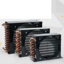 수냉식 동관 팬 쿨러 라디에이터 농업 여름 냉동기, 3/8HP + 팬 40W