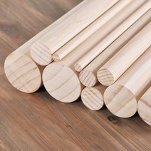 만물트럭 목봉 무료재단 나무봉 DIY 마크라매재료 원목봉 우드봉 목재, 목봉 2.5cm - 길이 120cm