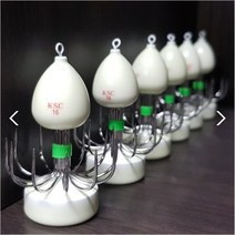 야부코리아 KS컴퍼니 야광킬러애자 쭈킬애자 쭈갑 쭈꾸미 갑오징어 봉돌(12 14호 출시), 1개