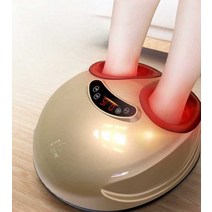 공기압 다리마사지기 가정용 온열 발 마사지기 안마기, 발 롤러 마사지 + 지능형 타이밍