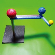 지구와 달의 운동모형만들기(수수깡.스티로폼구)