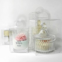 다용도 캔들 PET 손잡이 상자 디퓨저 유리용기 메리고 선물 포장박스, 4호(메리고상자)