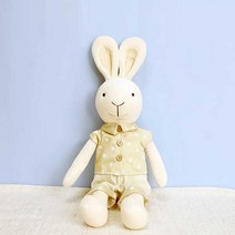 바이루체 유기농 애착인형 토끼헨리그린 유아 출산 선물 용품