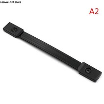 통 기타 가방 하드 케이스 irin 20cm pvc 헤비 듀티 나르는 핸들 그립 케이스 상자 스피커 캐비닛 amp 스트랩 핸들 금속 인서트, 검은색