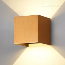 LED 사각 빔 실내 인테리어 벽등 블랙 화이트 로즈골드 골드 조명
