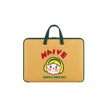 PCTN 동물농장 노트북 파우치, 옐로우 & 걸