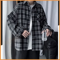체크 셔츠 캐주얼 남방 카라 넥 오버핏 추천 봄 가을 의상 룩북 데이트 옷 패셔니스타 패션 생 미팅 상의 의류 코디 잡화 대학 소개팅 외출 INSUM24