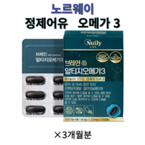 브레인 알티지 오메가3 혈행 건강, 30정, 3개