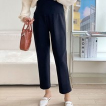 스위트플러스 임부복 겨울 올슨 밍크 쫀득스판 임산부 슬랙스 팬츠