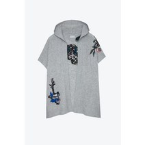 쟈딕앤볼테르 여성 가디건 Inna Cardigan Gris chine