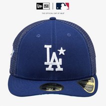 뉴에라 LP5950 MLB 올스타게임 패치 LA 다저스 메시 다크 로얄 60244200, 없음