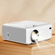 가성비빔프로젝터 스마트빔 미니프로젝터 1080P 안드로이드, A, 울트라 클리어 렌즈-AI 음성 제어